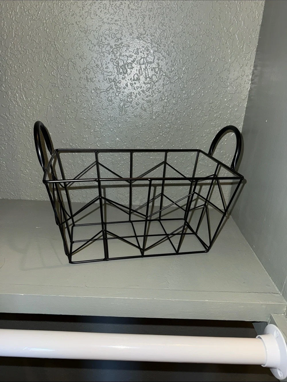 Decorative Metal Storage Basket